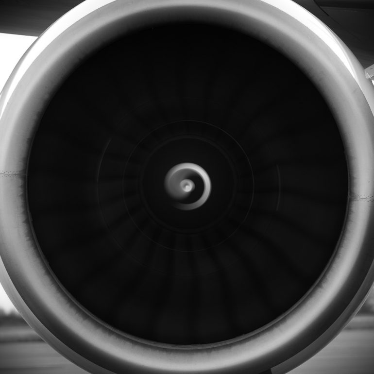 aircraft-engine-on